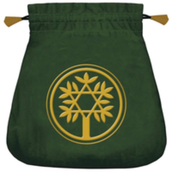 Celtic Tree Velvet Tarot Bag - Picture 1 of 1